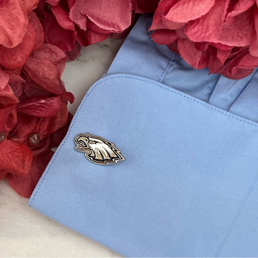 NFL Philadelphia Eagles Logo Cufflinks - Picture 10 of 15